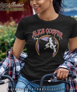 Alice Cooper Shirt Mad House Rock Women TShirt