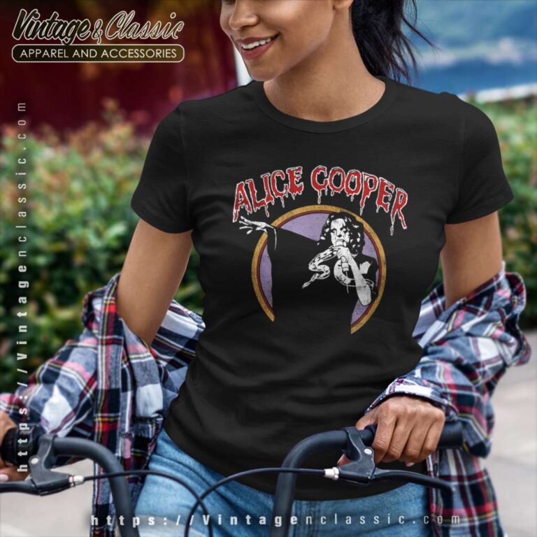 Alice Cooper Shirt Mad House Rock Women TShirt Alice Cooper Shirt Mad House Rock Women TShirt