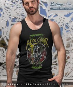Alice Cooper Shirt Reaper Raise The Dead Variant Tank Top Racerback 1