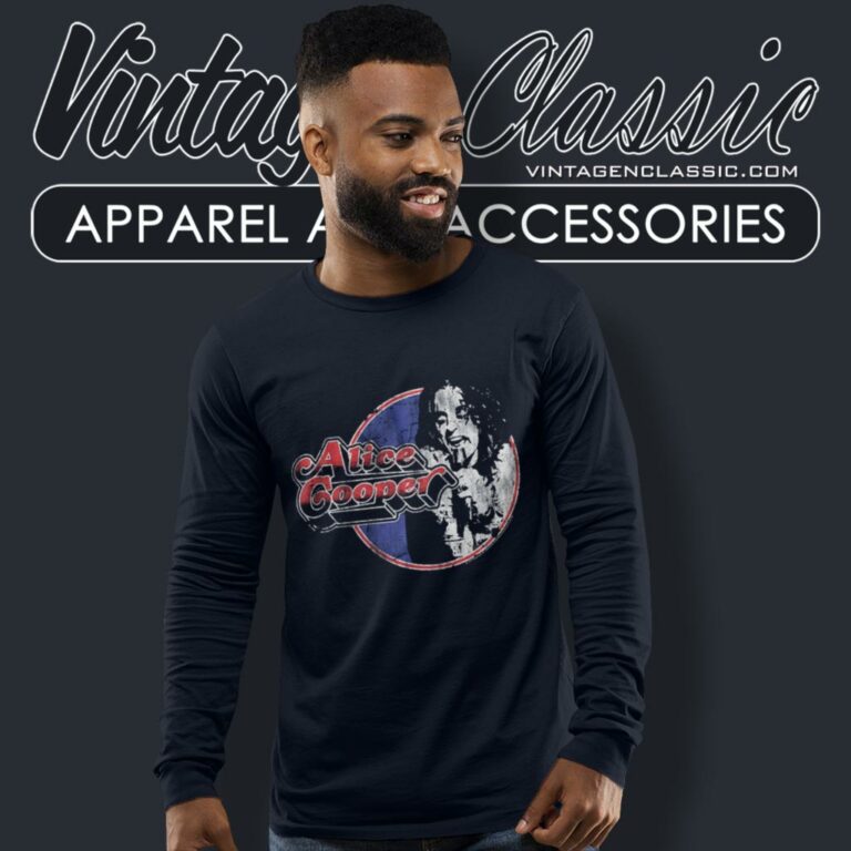Alice Cooper Shirt Schools Out For Summer Graphic Long Sleeve Tee Alice Cooper Shirt Schools Out For Summer Graphic Long Sleeve Tee