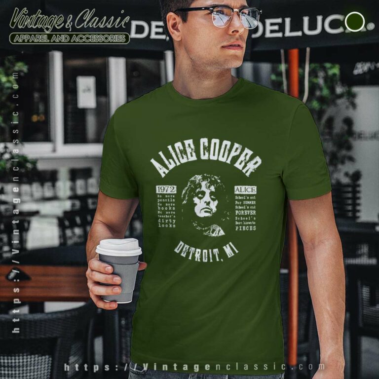 Alice Cooper Shirt Schools Out For Summer T Shirt Alice Cooper Shirt Schools Out For Summer T Shirt