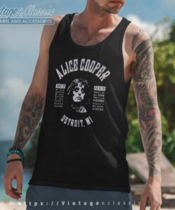 Alice Cooper Shirt Schools Out For Summer Tank Top Racerback