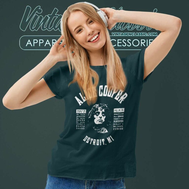 Alice Cooper Shirt Schools Out For Summer Women TShirt Alice Cooper Shirt Schools Out For Summer Women TShirt