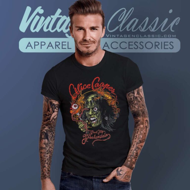 Alice Cooper Shirt Song Feed My Frankenstein Circle T Shirt Alice Cooper Shirt Song Feed My Frankenstein Circle T Shirt