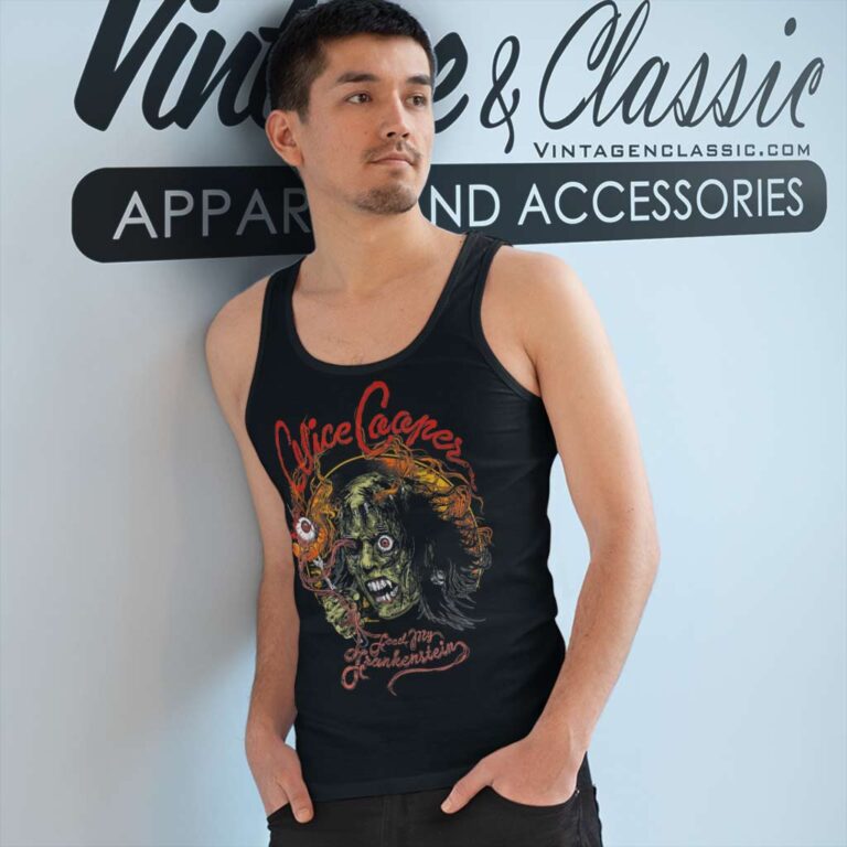 Alice Cooper Shirt Song Feed My Frankenstein Circle Tank Top Racerback Alice Cooper Shirt Song Feed My Frankenstein Circle Tank Top Racerback