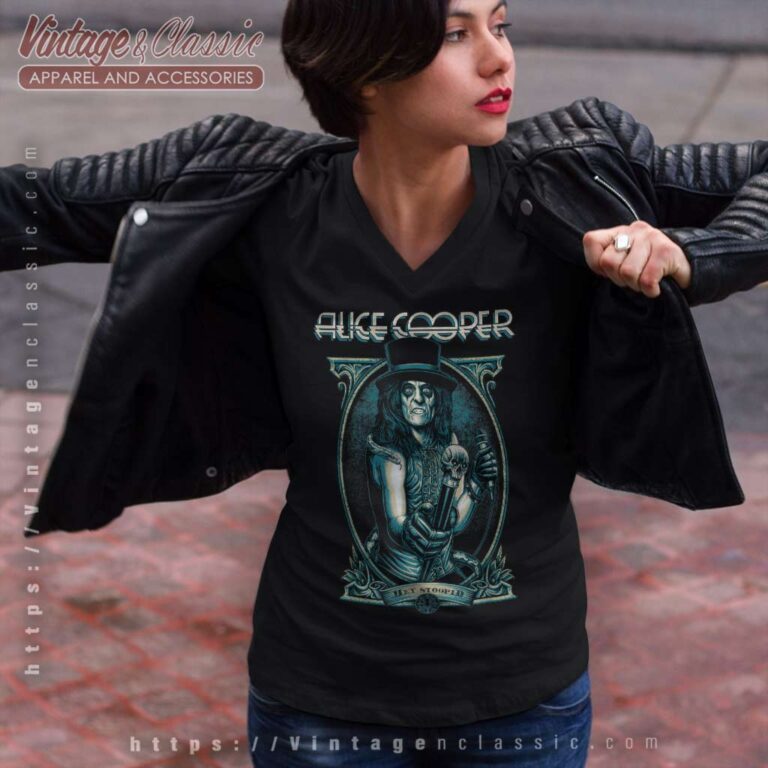 Alice Cooper Shirt Song Hey Stoopid V Neck TShirt Alice Cooper Shirt Song Hey Stoopid V Neck TShirt