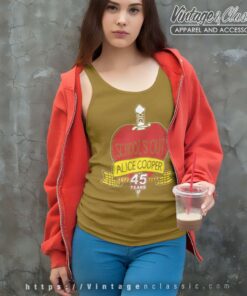 Alice Cooper Shirt Song Schools Out 45th Anniversary Tank Top Racerback