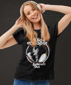Alice Cooper Shirt Song Schools Out Women TShirt