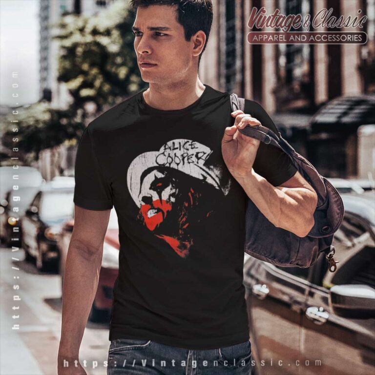 Alice Cooper Shirt Top Hat Red And White T Shirt Alice Cooper Shirt Top Hat Red And White T Shirt
