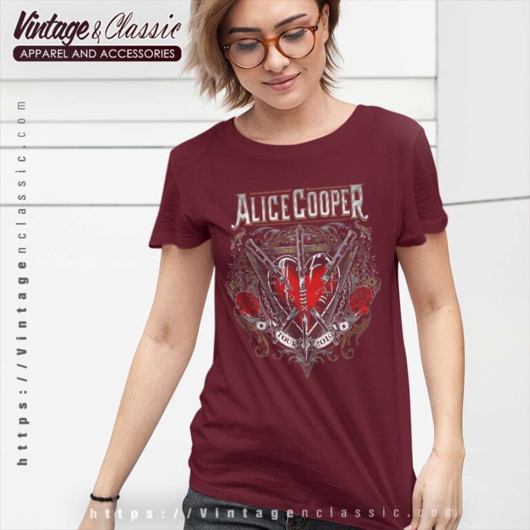 Alice Cooper Shirt Wiltern 2010 Tour Women TShirt Alice Cooper Shirt Wiltern 2010 Tour Women TShirt