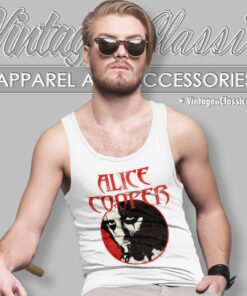 Alice Cooper Shock Rock Tank Top Racerback