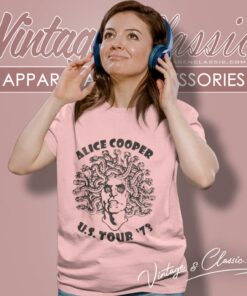 Alice Cooper Tour Rock Music Women T Shirt 1
