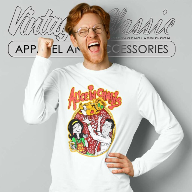 Alice In Chains 1995 1 999 6 Tour Long Sleeve Tee Alice In Chains 1995 1 999 6 Tour Long Sleeve Tee