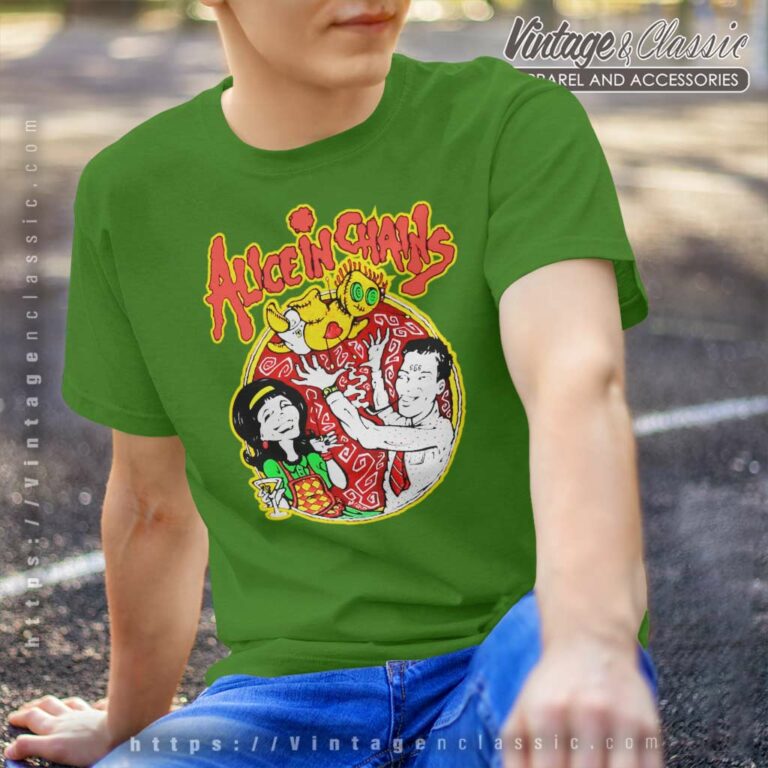 Alice In Chains 1995 1 999 6 Tour T Shirt Alice In Chains 1995 1 999 6 Tour T Shirt