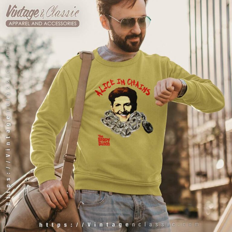 Alice In Chains Brady Bunch Sweatshirt Alice In Chains Brady Bunch Sweatshirt