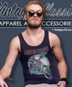 Alice In Chains Devil Bike Tank Top Racerback