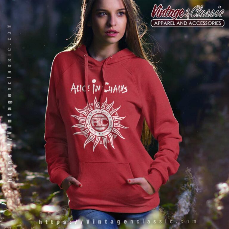 Alice In Chains Dirt Sun Logo Hoodie Alice In Chains Dirt Sun Logo Hoodie