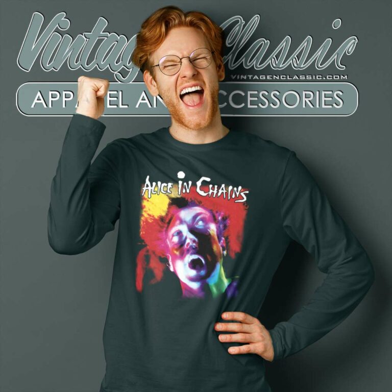 Alice In Chains Facelift Long Sleeve Tee Alice In Chains Facelift Long Sleeve Tee