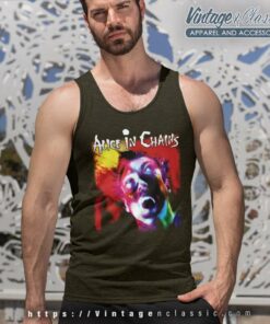 Alice In Chains Facelift Tank Top Racerback