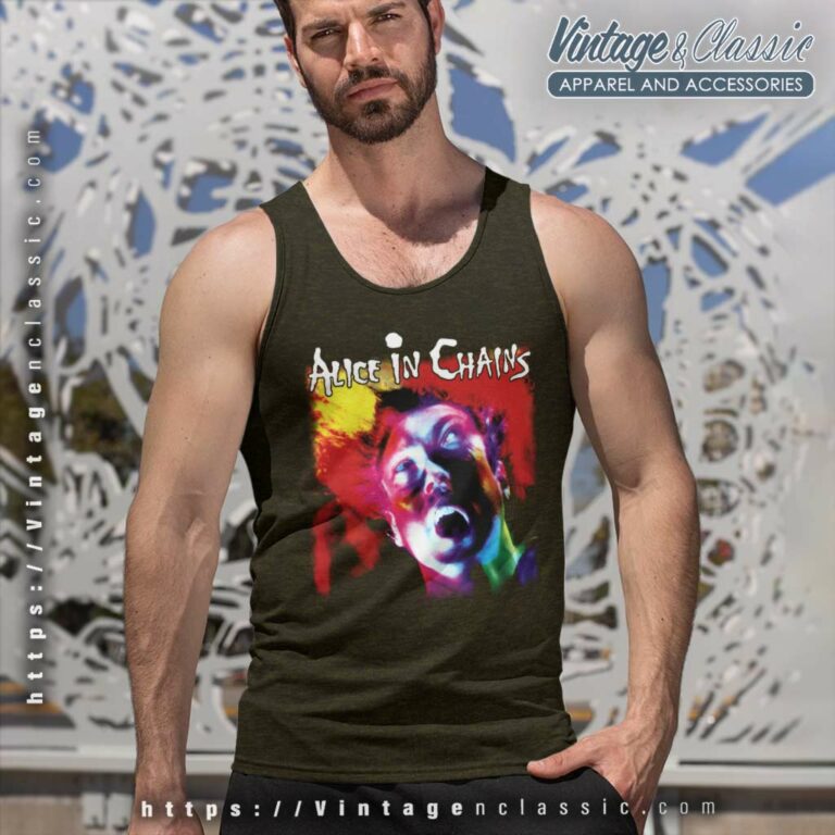 Alice In Chains Facelift Tank Top Racerback Alice In Chains Facelift Tank Top Racerback