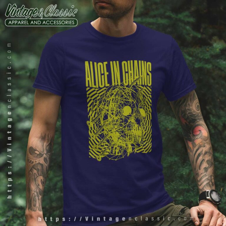 Alice In Chains Head Creeps T Shirt Alice In Chains Head Creeps T Shirt