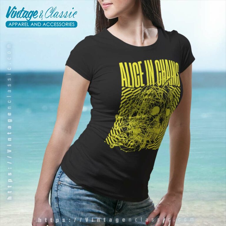 Alice In Chains Head Creeps Women TShirt Alice In Chains Head Creeps Women TShirt
