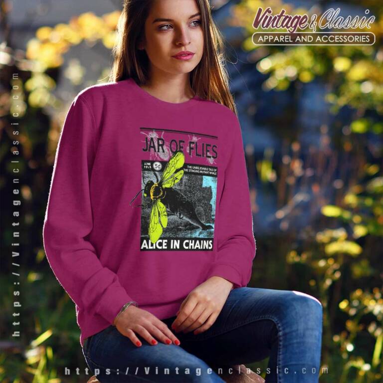 Alice In Chains Jar Of Flies Sweatshirt Alice In Chains Jar Of Flies Sweatshirt