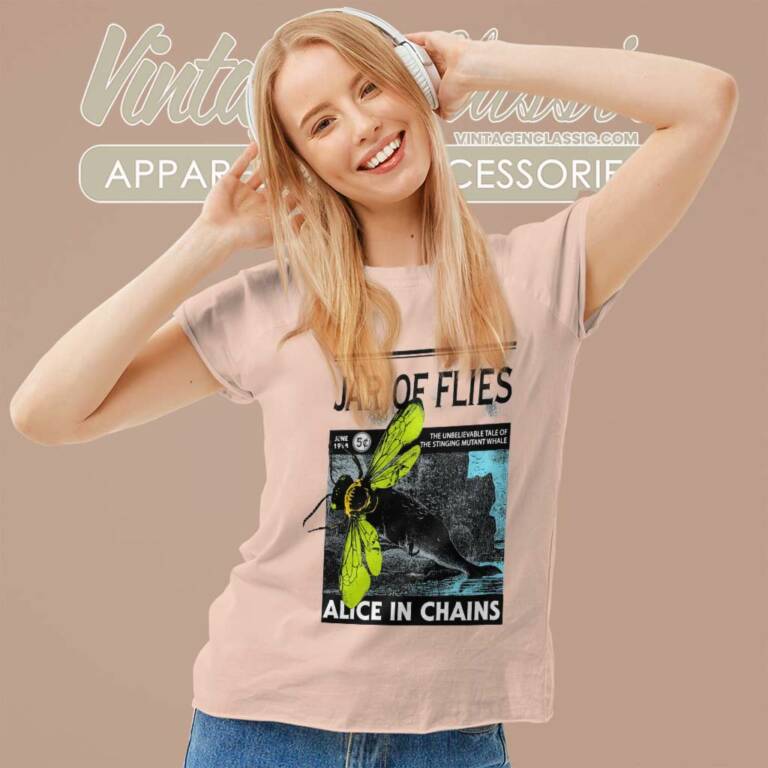 Alice In Chains Jar Of Flies Women TShirt Alice In Chains Jar Of Flies Women TShirt