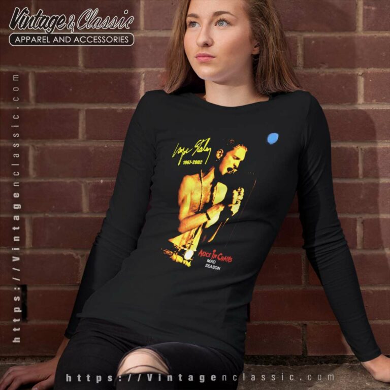 Alice In Chains Layne Staley Long Sleeve Tee Alice In Chains Layne Staley Long Sleeve Tee