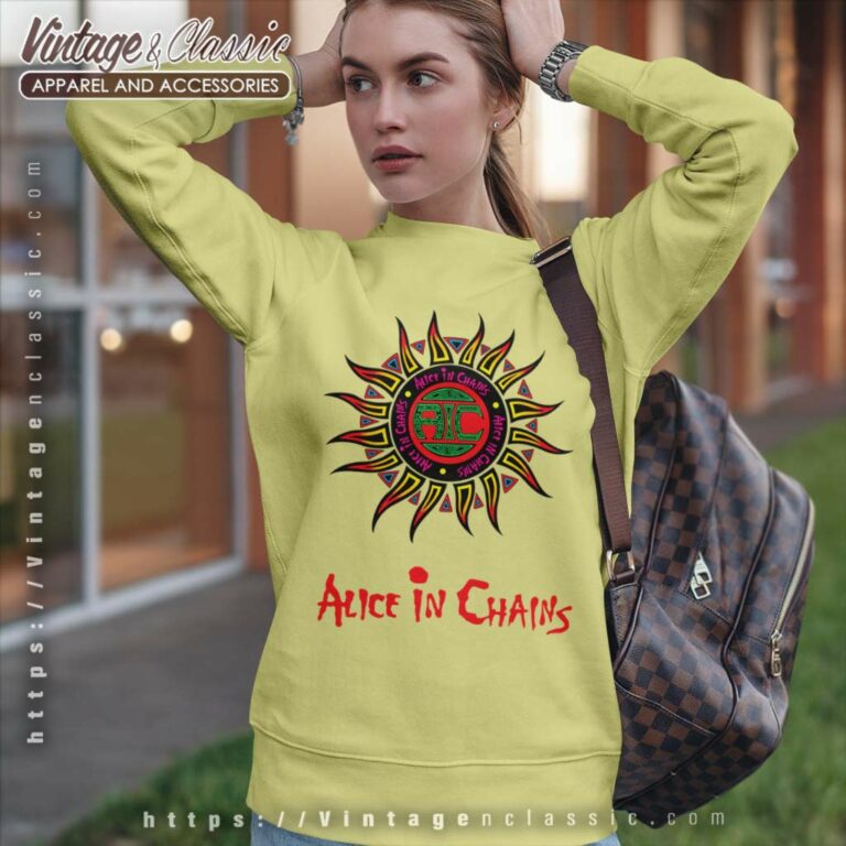 Alice In Chains Logo Sweatshirt Alice In Chains Logo Sweatshirt