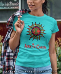 Alice In Chains Logo Women TShirt