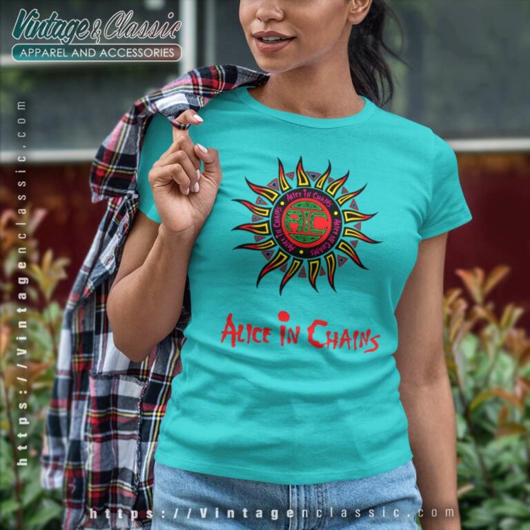 Alice In Chains Logo Women TShirt Alice In Chains Logo Women TShirt