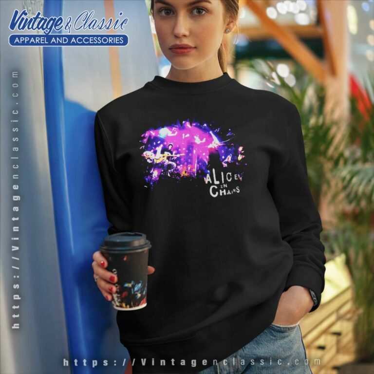 Alice In Chains Mtv Unplugged Sweatshirt Alice In Chains Mtv Unplugged Sweatshirt