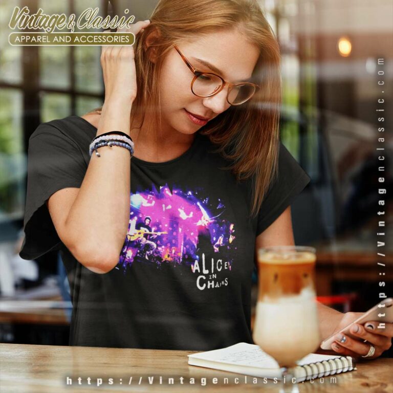 Alice In Chains Mtv Unplugged Women TShirt Alice In Chains Mtv Unplugged Women TShirt