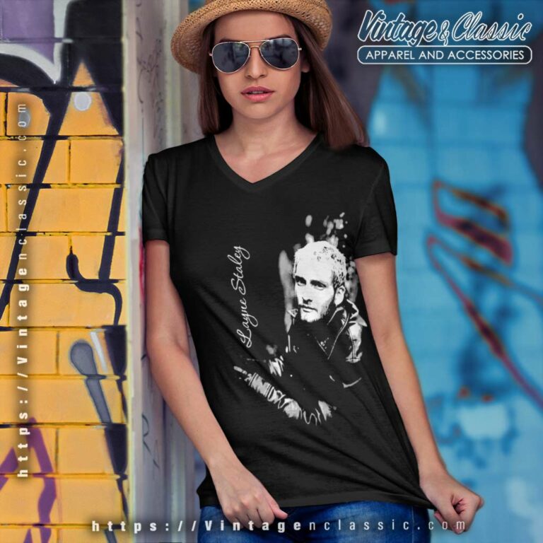 Alice In Chains Shirt Layne Staley Get Here V Neck TShirt Alice In Chains Shirt Layne Staley Get Here V Neck TShirt