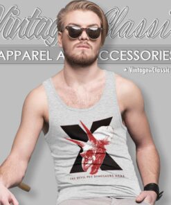 Alice In Chains Shirt The Devil Put Dinosaurs Here Tank Top Racerback