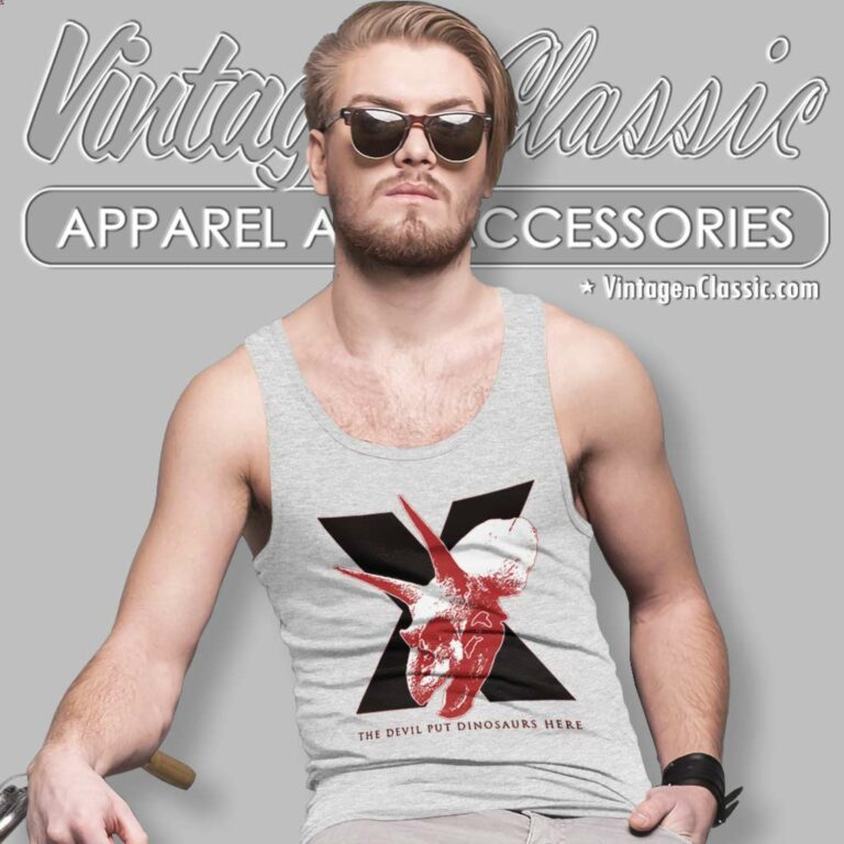 Alice In Chains Shirt The Devil Put Dinosaurs Here Tank Top Racerback Alice In Chains Shirt The Devil Put Dinosaurs Here Tank Top Racerback