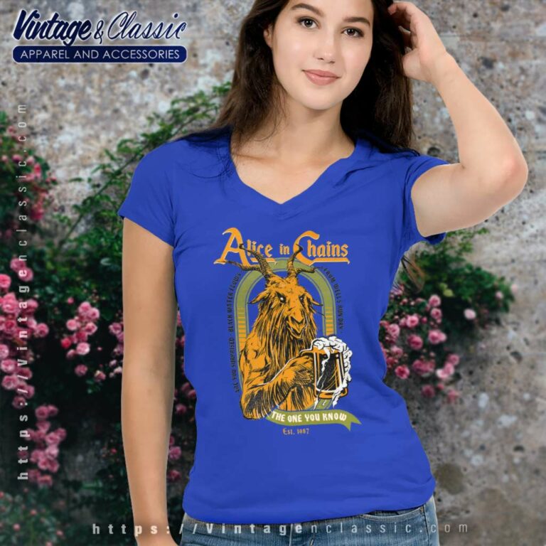 Alice In Chains Shirt The One You Know V Neck TShirt Alice In Chains Shirt The One You Know V Neck TShirt