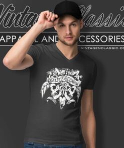 Alice In Chains Skulls V Neck TShirt