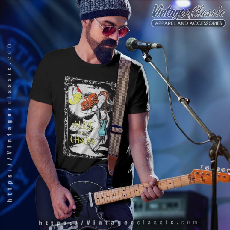 Alice In Chains Wonderland 2023 T Shirt Alice In Chains Wonderland 2023 T Shirt