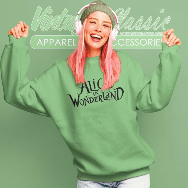 Alice In Wonderland Basic Sweatshirt Alice In Wonderland Basic Sweatshirt