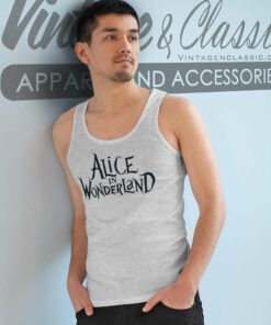 Alice In Wonderland Basic Tank Top Racerback