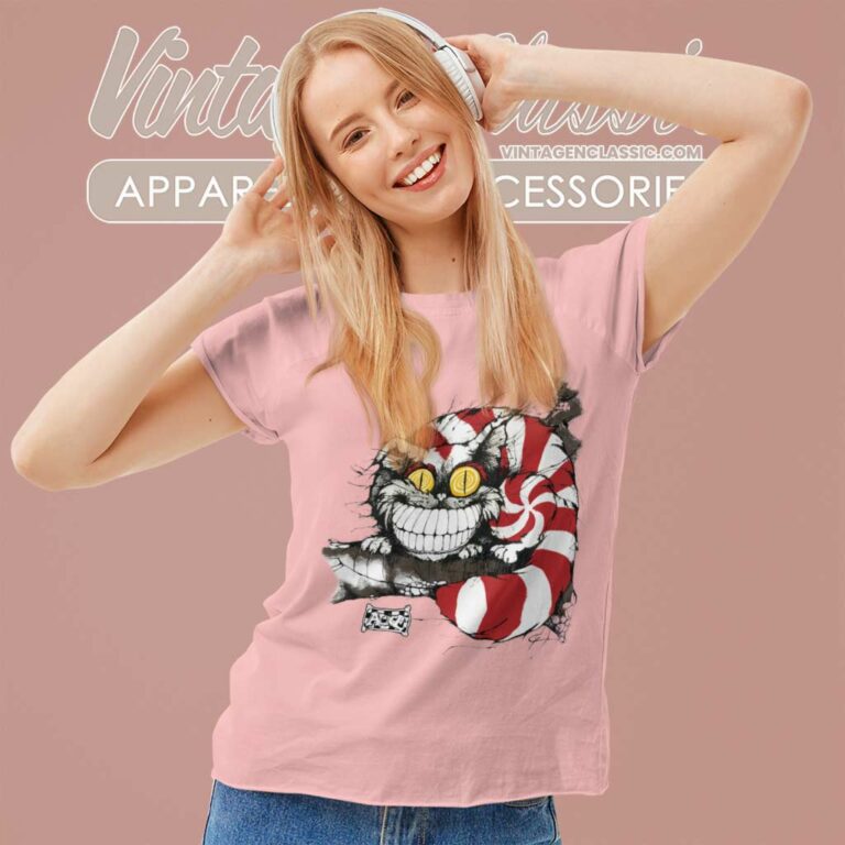 Alice In Wonderland Cheshire The Cat Andazia Women TShirt Alice In Wonderland Cheshire The Cat Andazia Women TShirt
