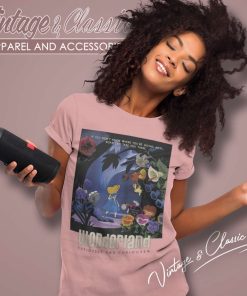 Alice In Wonderland Curiouser And Curiouser Shirt Women TShirt