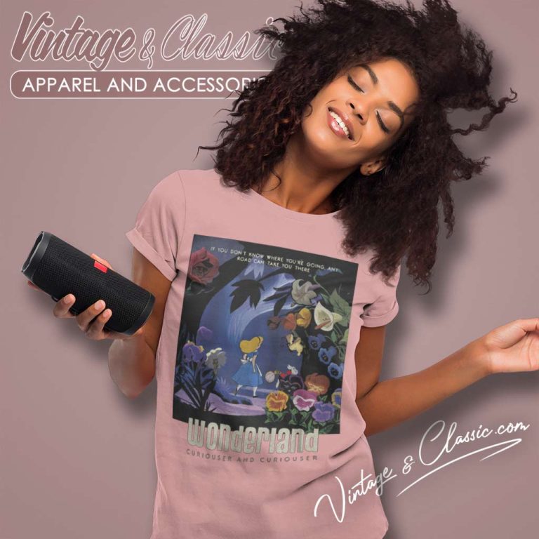 Alice In Wonderland Curiouser And Curiouser Shirt Women TShirt Alice In Wonderland Curiouser And Curiouser Shirt Women TShirt