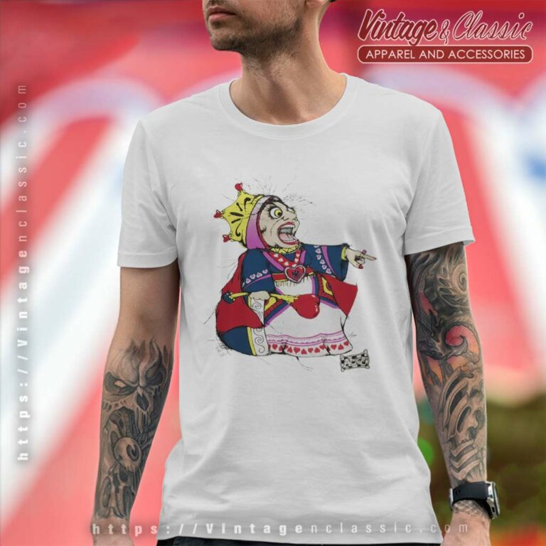 Alice In Wonderland Queen Of Heart T Shirt Alice In Wonderland Queen Of Heart T Shirt