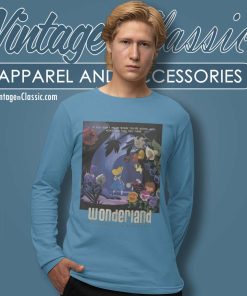 Alice In Wonderland Shirt Curiouser And Curiouser Long Sleeve Tee