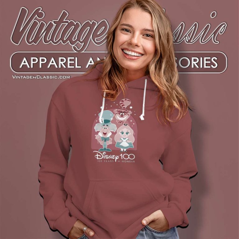 Alice In Wonderland Shirt Disney 100 Years Of Wonder Hoodie Alice In Wonderland Shirt Disney 100 Years Of Wonder Hoodie