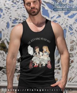 Alice In Wonderland Shirt Ive Seen Some Weird Tank Top Racerback