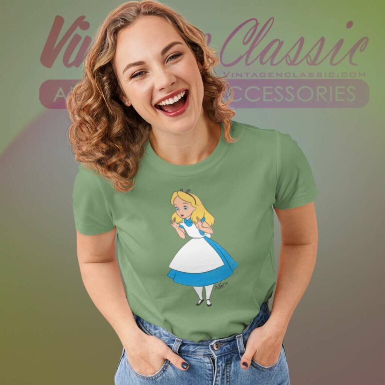 Alice In Wonderland Surprised Shirt Women TShirt Alice In Wonderland Surprised Shirt Women TShirt